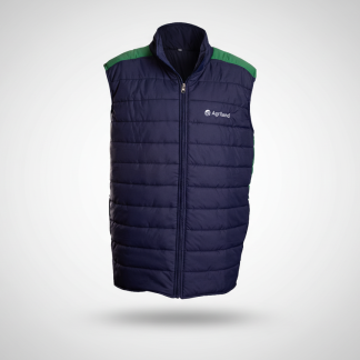 Puffer Body Warmer Green/Navy